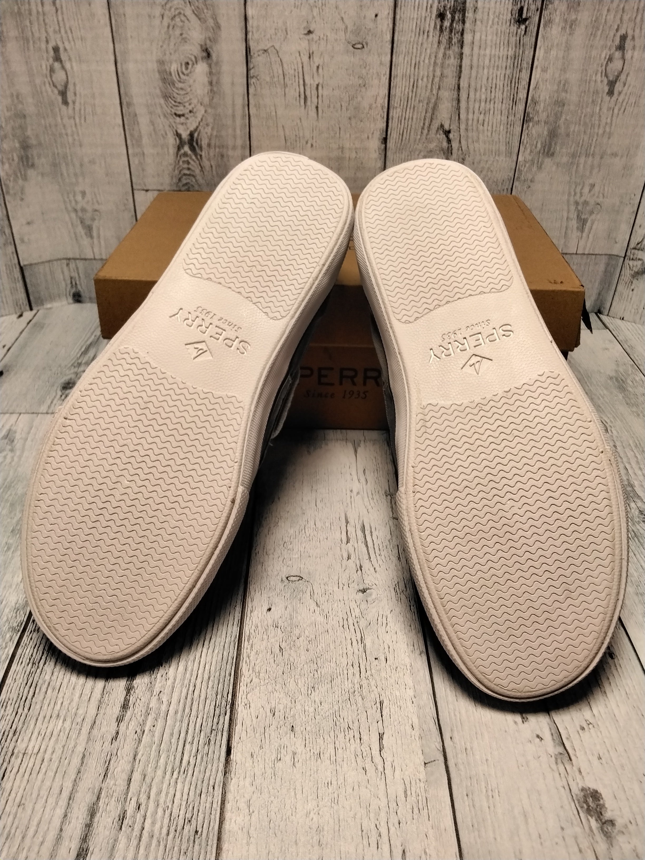 Sperry Men's Bahama II Sneaker, Smoked Pearl, Sz 9 *ONLY TRIED ON* (7781821448430)